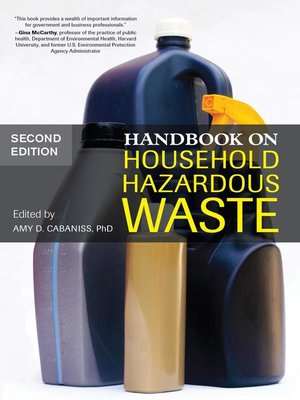 Handbook on Household Hazardous Waste - ebook
